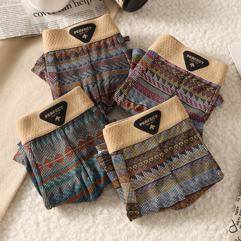 Чоловічі труси боксери PH Орнамент khaki фото 3