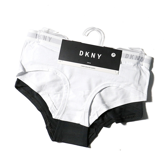 Детский комплект DKNY black white 2 шт - фото №2