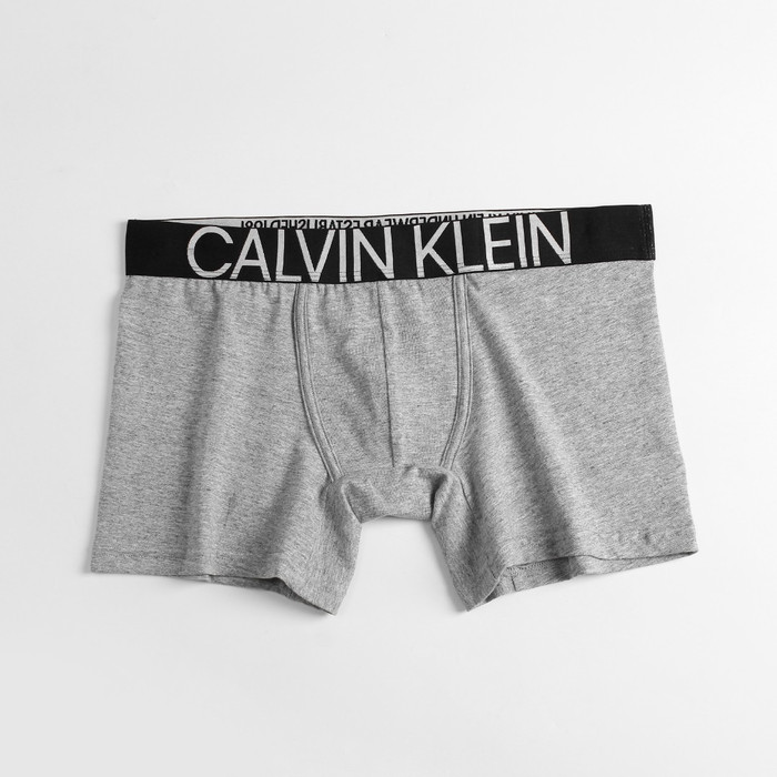 Мужские боксеры Calvin Klein CITY серые - фото №3