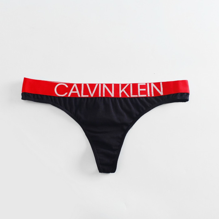 Стринги Calvin Klein City черные