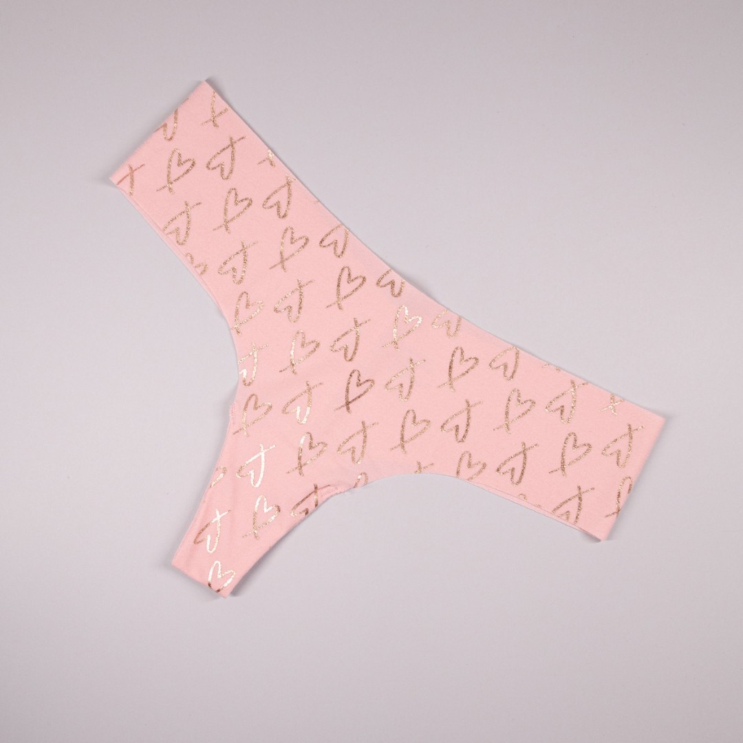 Стрінги VS PINK безшовні love фото 1