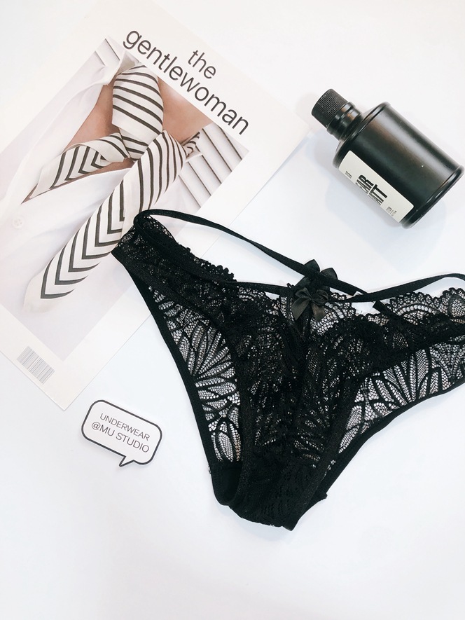 Трусики butterfly black фото 2