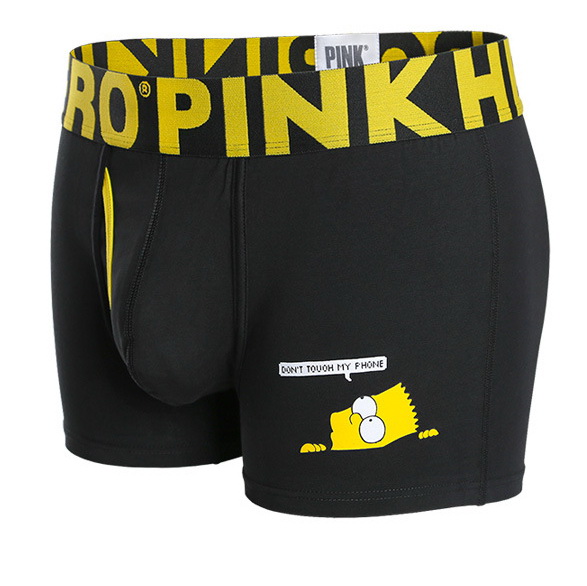 Чоловічі труси боксери Pink Hero Bart фото 1