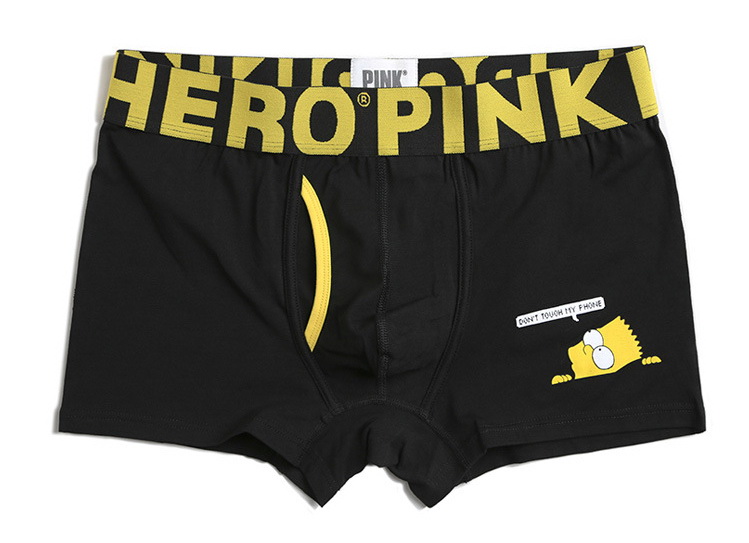 Чоловічі труси боксери Pink Hero Bart фото 2