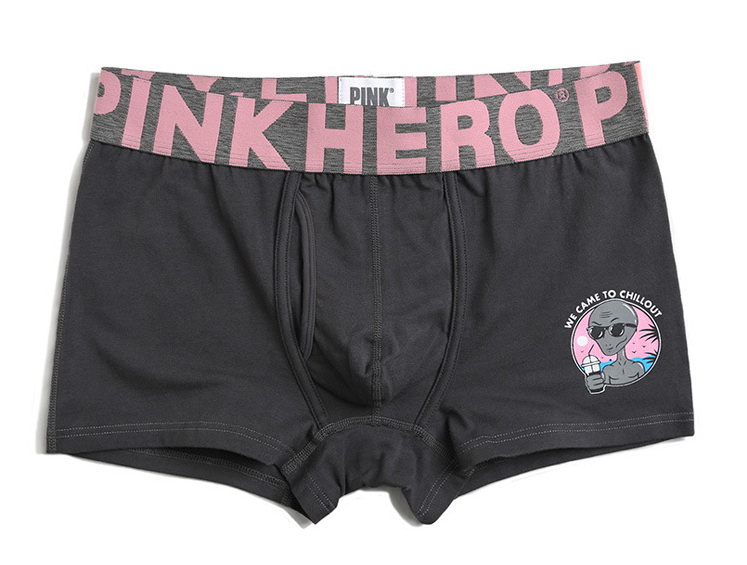 Чоловічі труси боксери Pink Hero Aliens фото 2