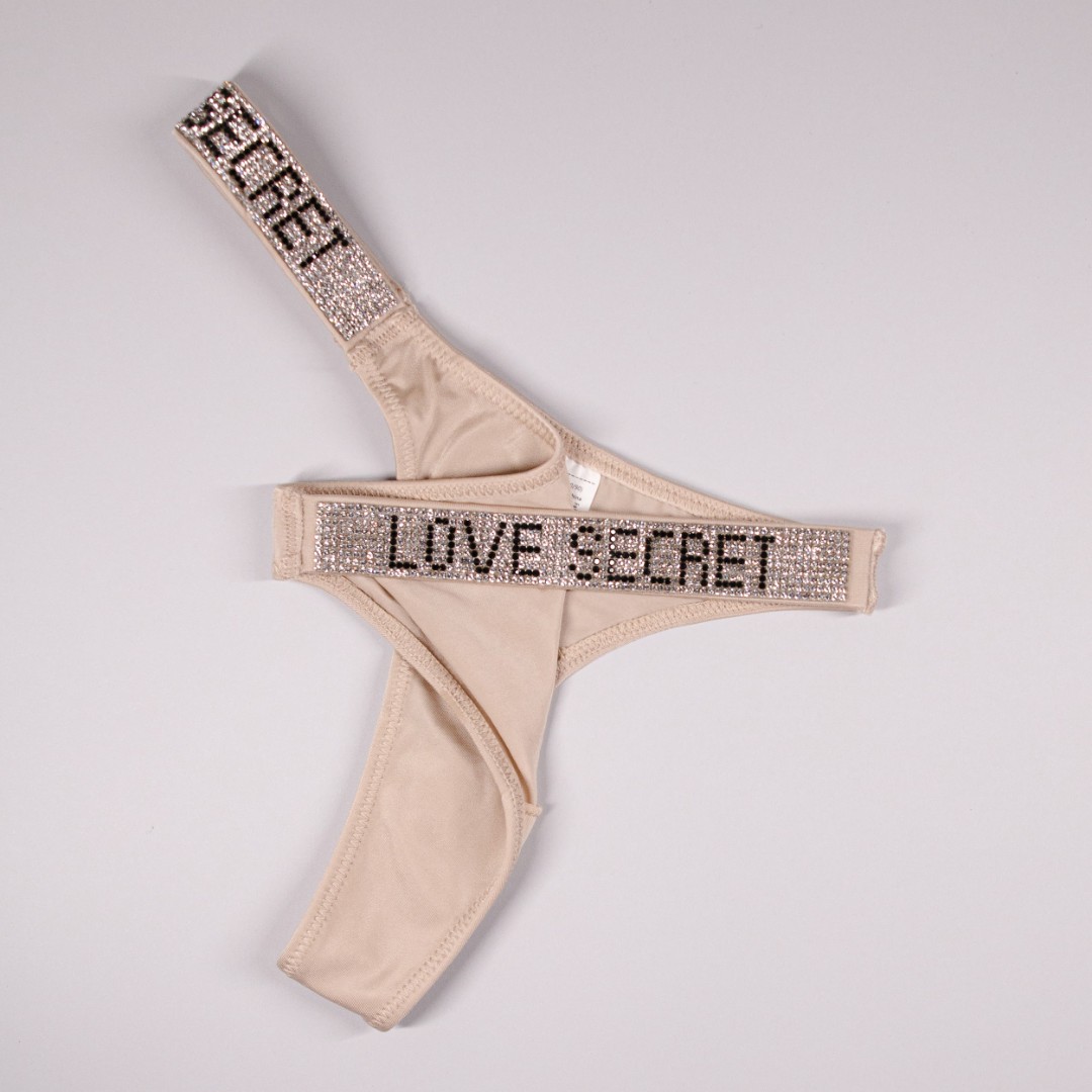 Стрінги Love сільвер фото 2