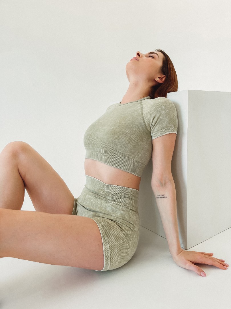 Спортивний комплект Jeans Khaki Short Light фото 1