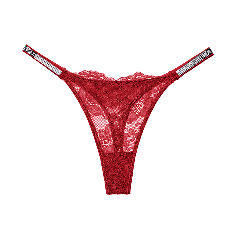 Стрінги LOVE бордо фото 2