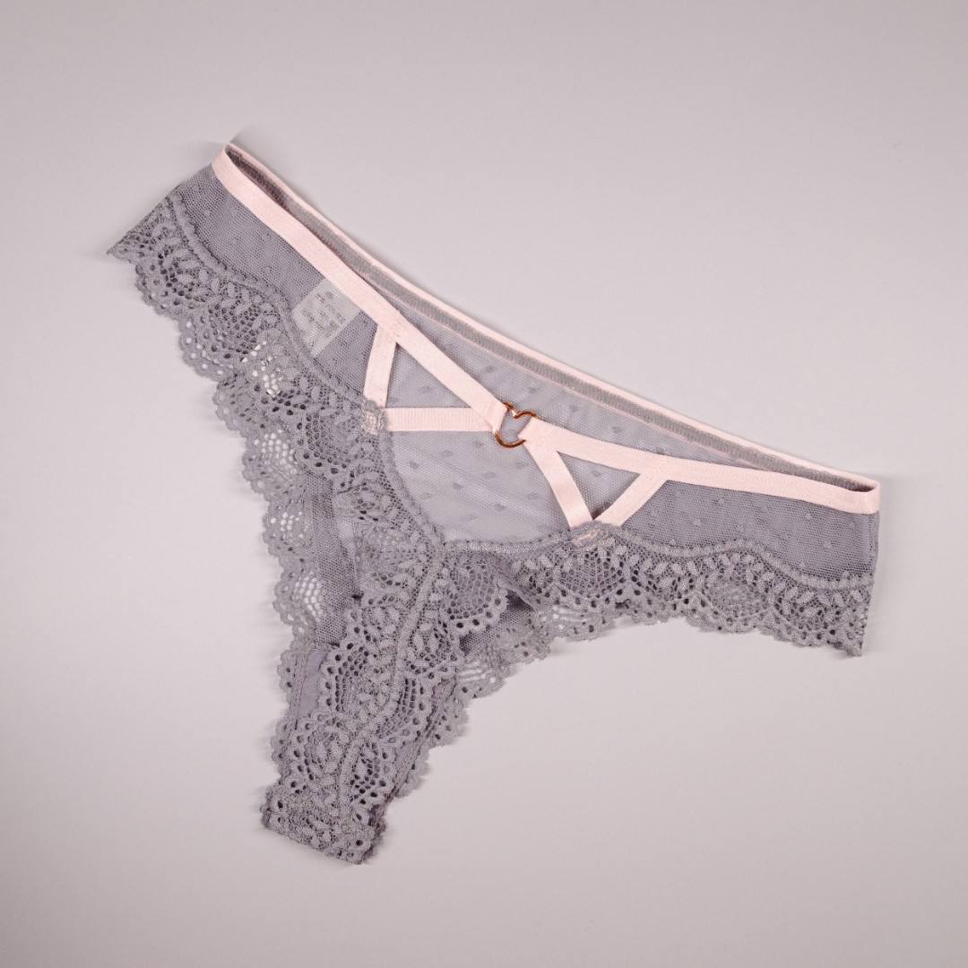 Стрінги Mur Love сірий фото 1