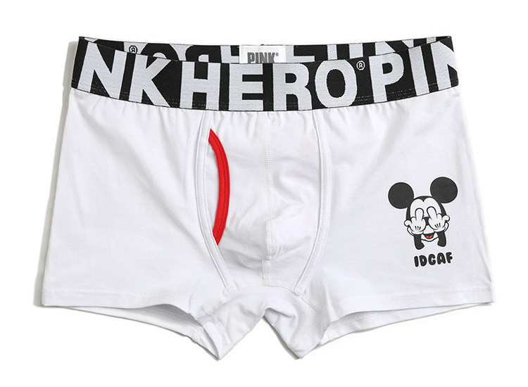 Чоловічі труси боксери Pink Hero Mickey Mouse фото 1