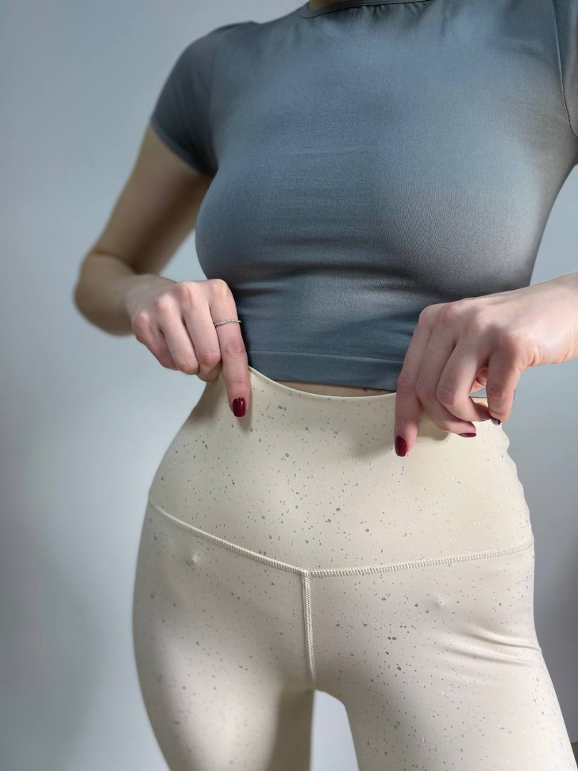 Спортивні штани Shine бежевий фото 1