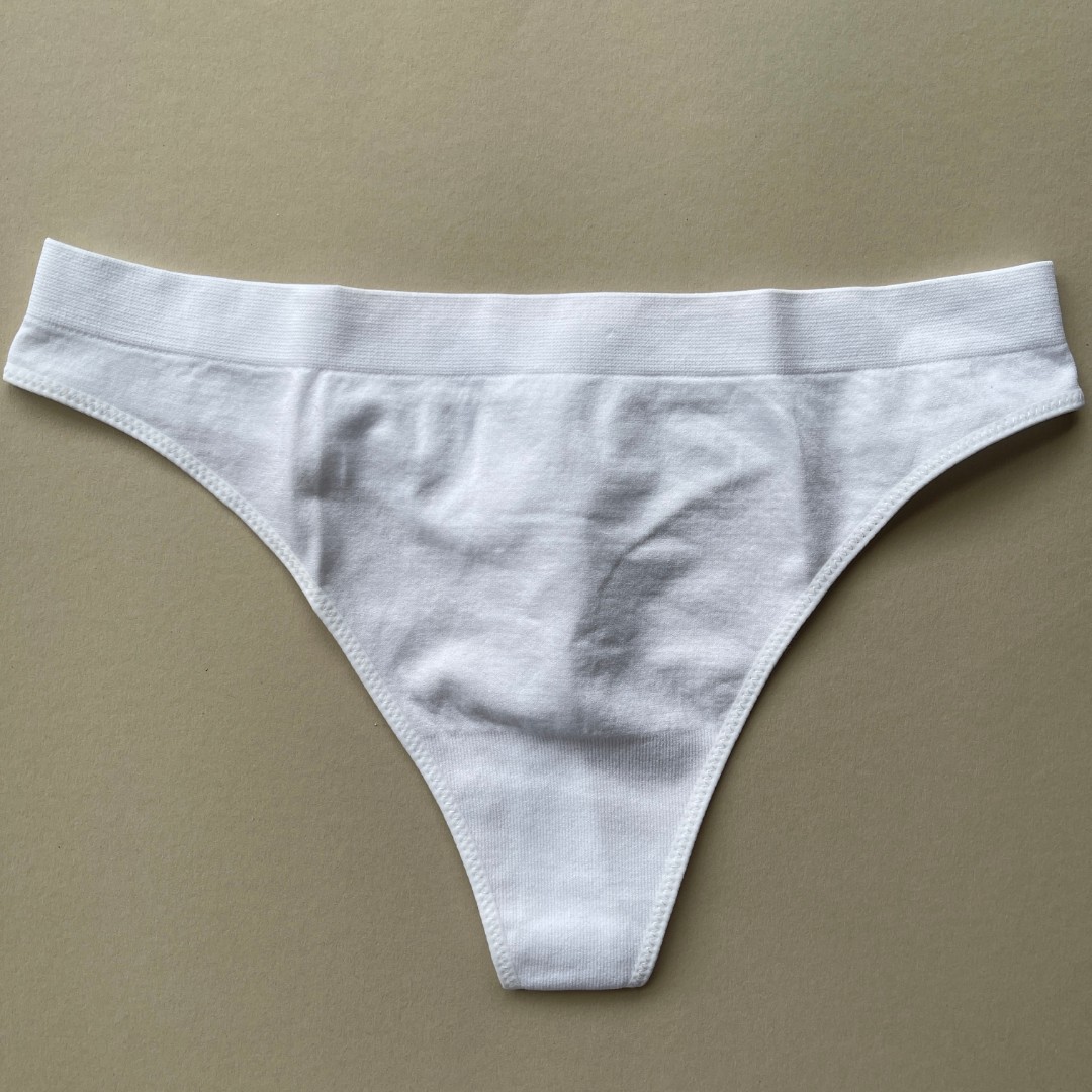 Стрінги безшовні Easy white фото 1