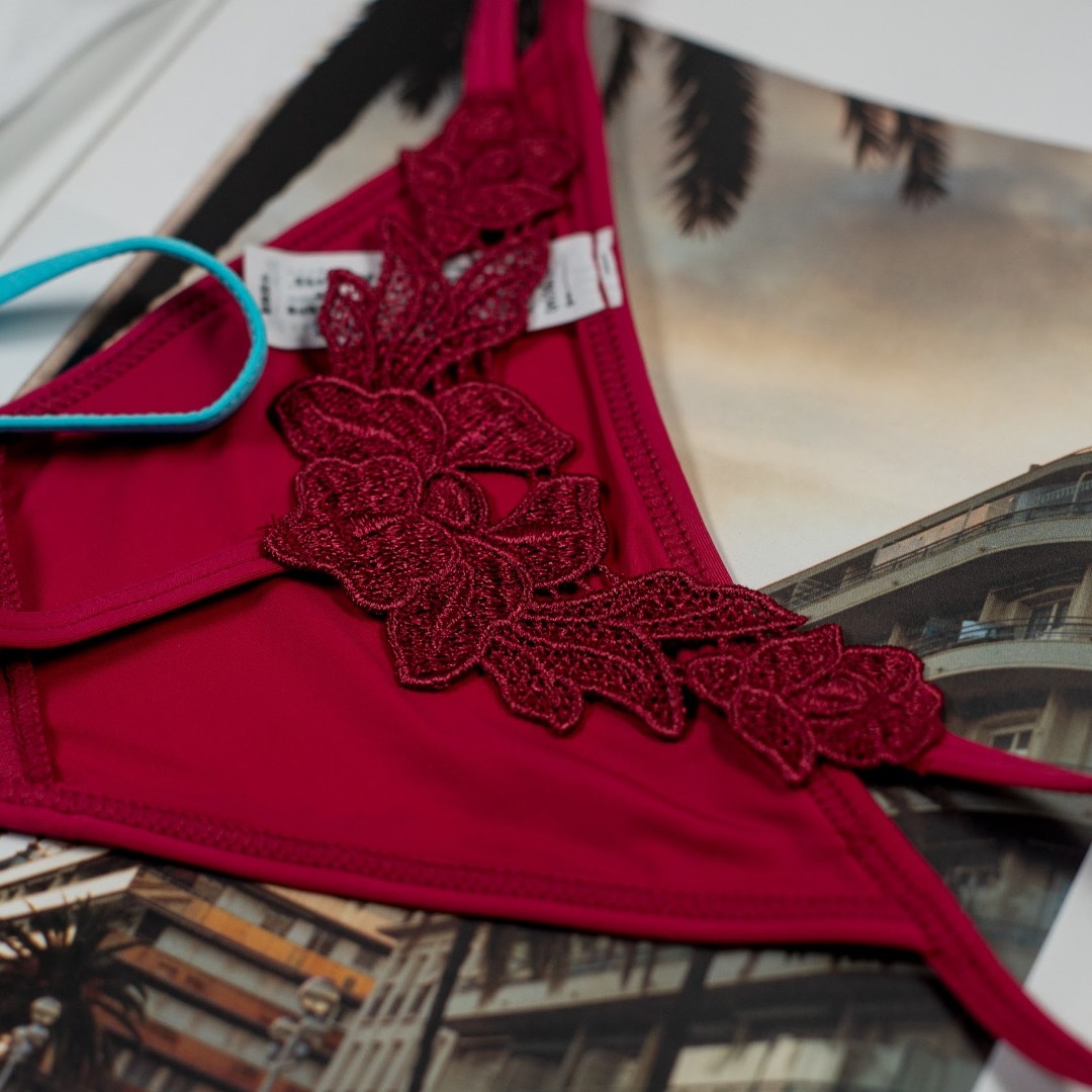 Стрінги sexual бордо фото 3