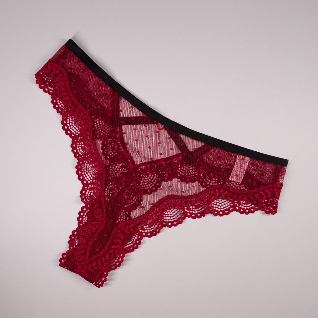 Стринги Mur Love burgundy фото 2