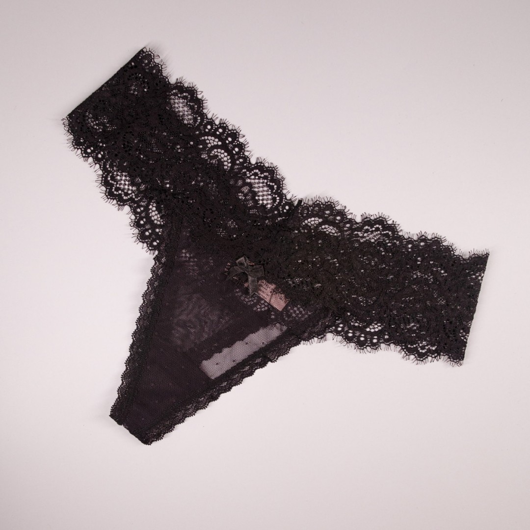 Стрінги Soft чорний фото 1