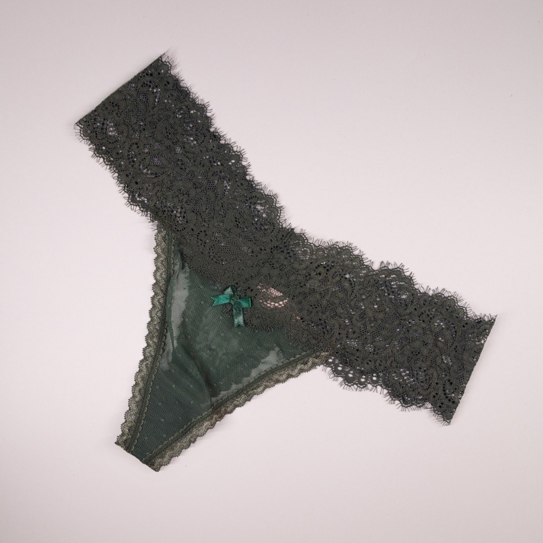 Стрінги Soft зелений фото 1