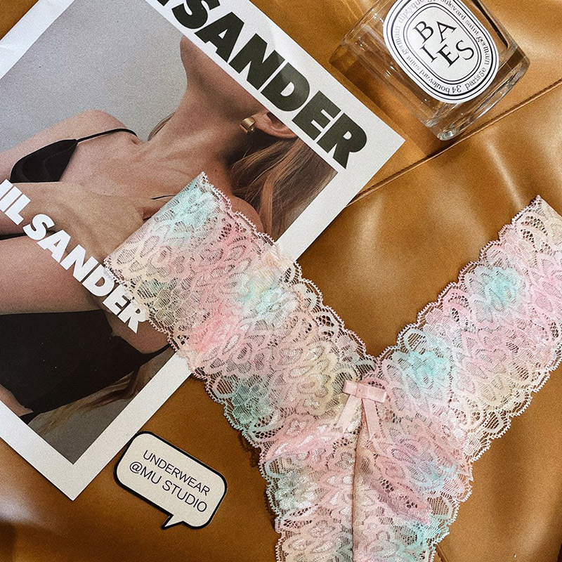 Стринги Flowy pink фото 1