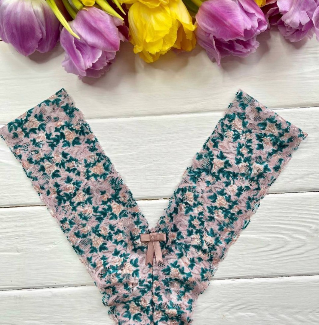 Стрінги Flowy green фото 1