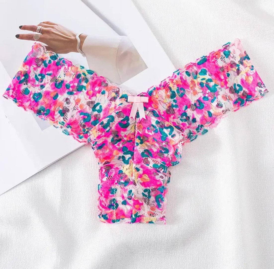 Стрінги Flowy raspberry фото 2