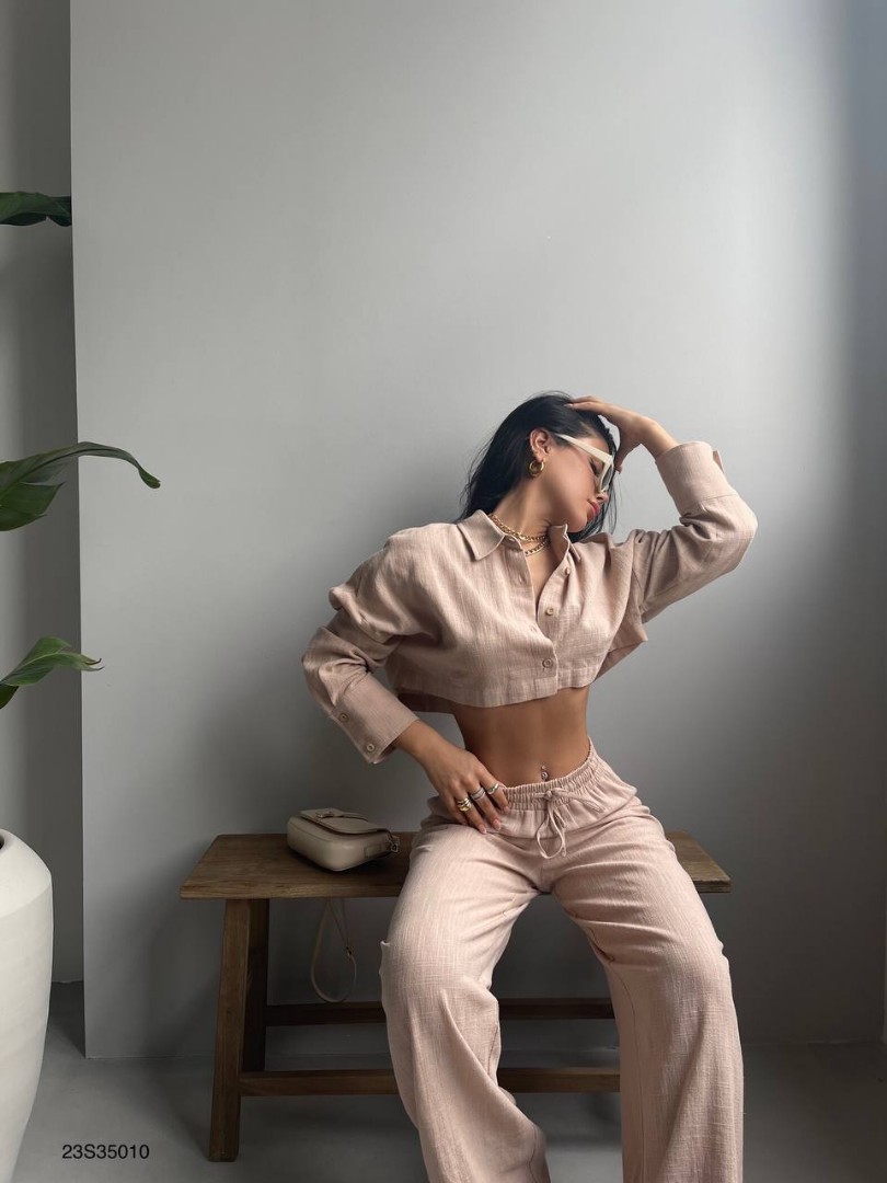 Льняний костюм Nature фото 3