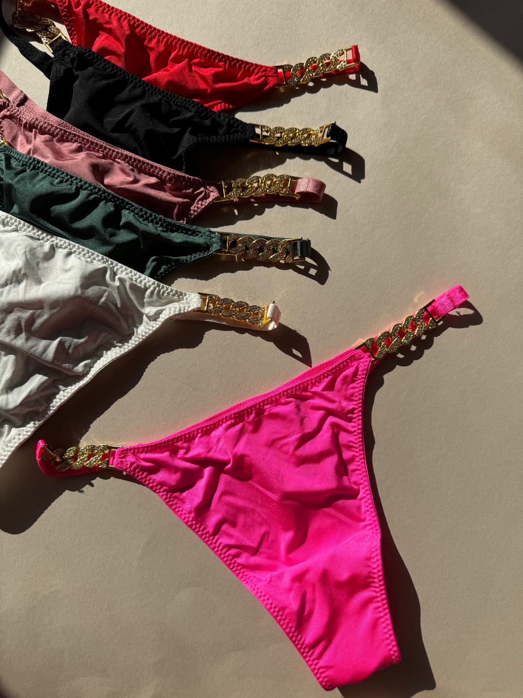 Комплект жіночих стрінг Chain фото 2