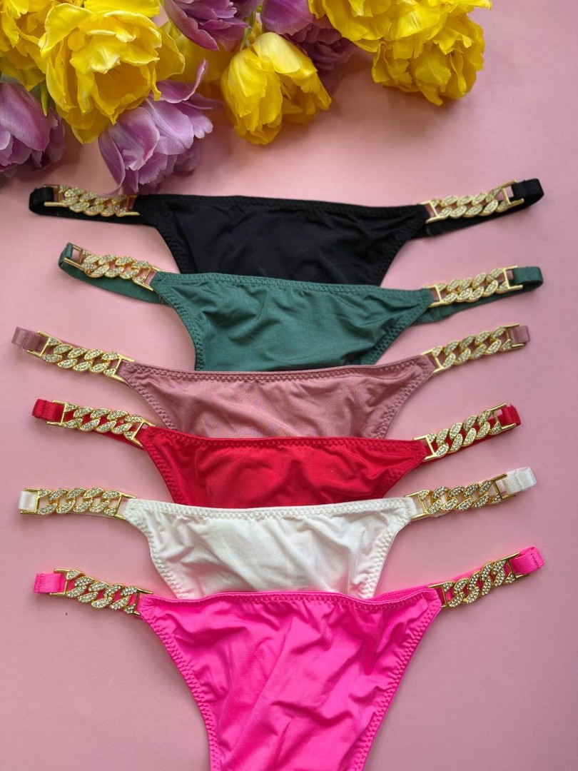 Комплект жіночих стрінг Chain фото 1