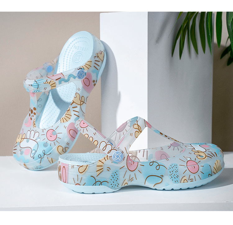 Сабо кроксы Sun голубые фото 3