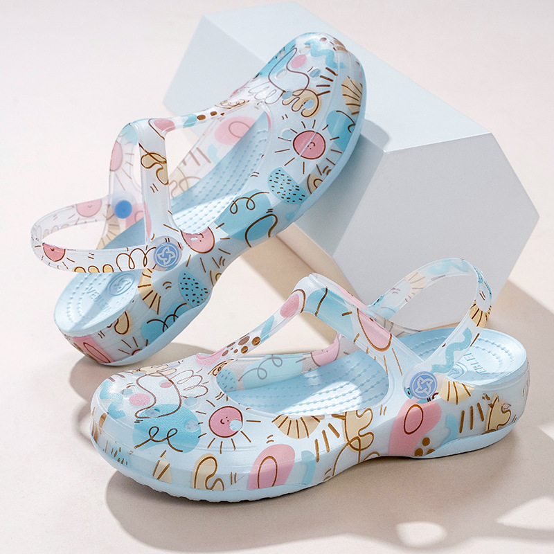 Сабо кроксы Sun голубые фото 1