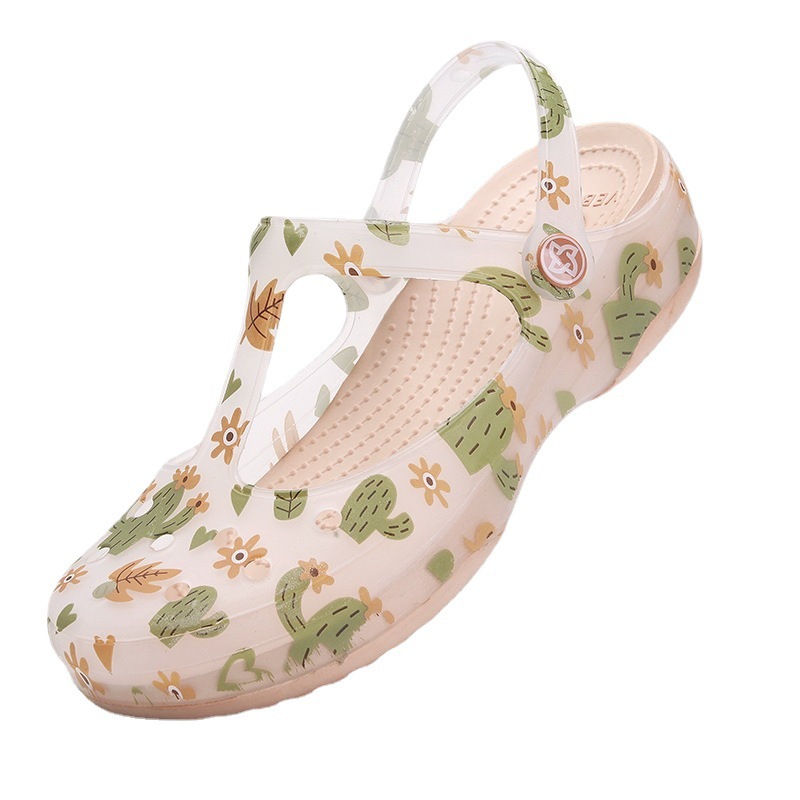 Сабо крокси Cactus бежеві фото 2