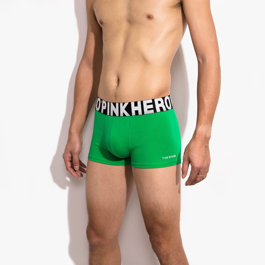 Чоловічі труси боксери Pink Hero Classic grass фото 2