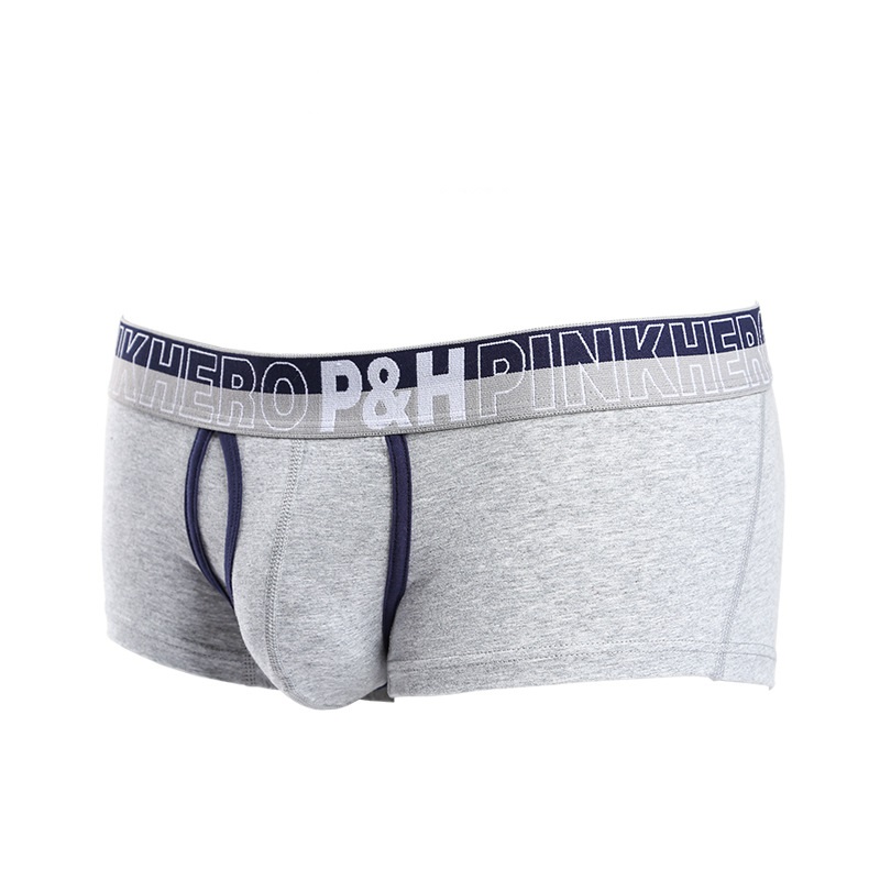 Чоловічі труси боксери Pink Hero P&H grey фото 1