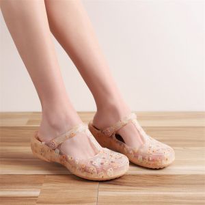 undefined Сабо крокси Gold бежеві undefined