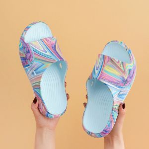 undefined Шльопанці тай-дай блакитні undefined