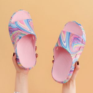 undefined Шльопанці тай-дай рожеві undefined