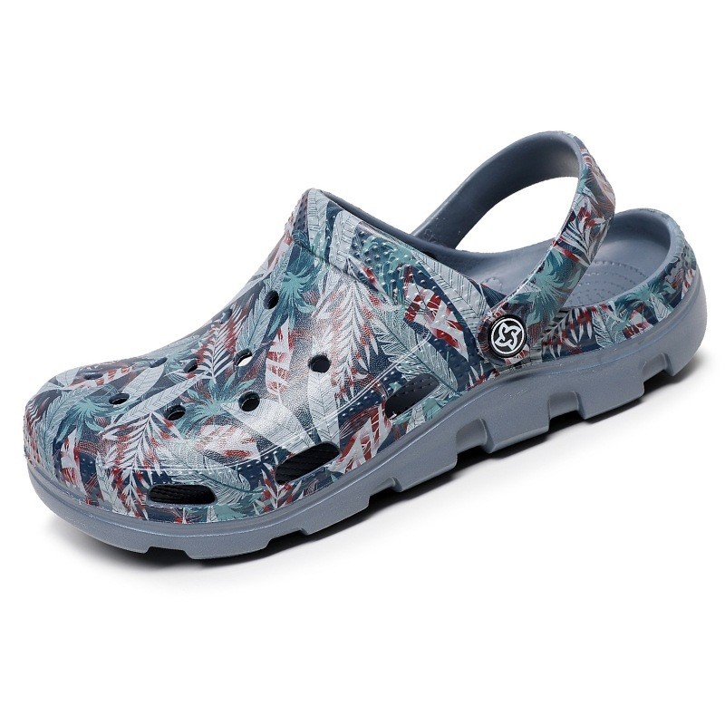 Сабо кроксы Джунгли серые фото 1