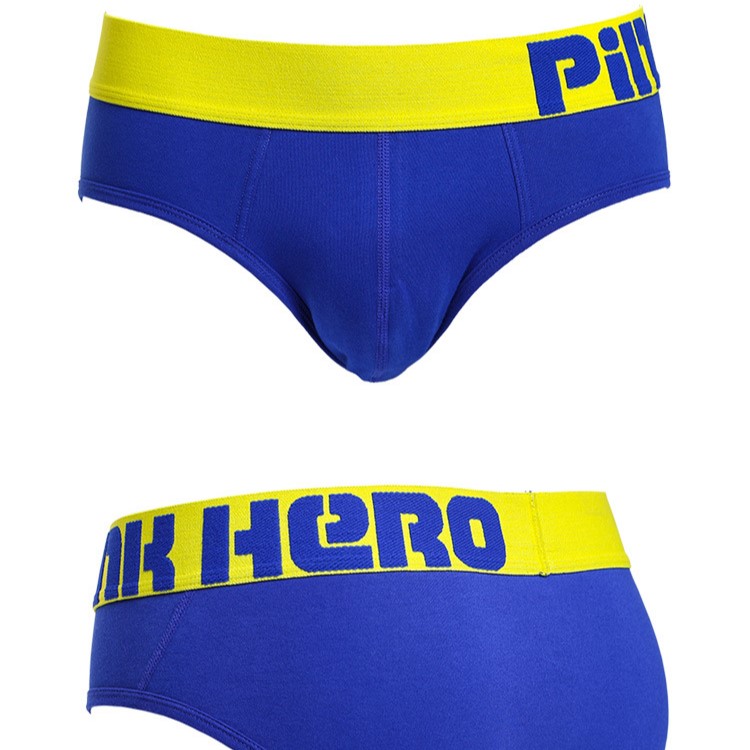 Чоловічі труси бріфи Pink Hero Atlas сині фото 1