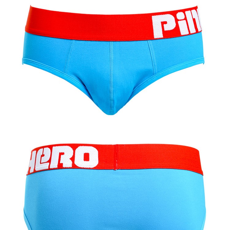 Чоловічі труси бріфи Pink Hero NEW Atlas блакитні фото 1