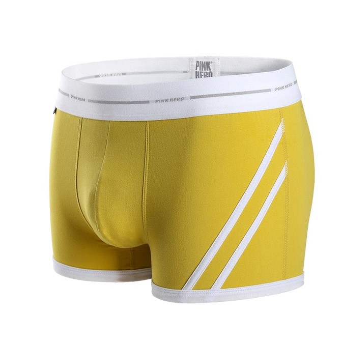 Чоловічі труси боксери Pink Hero NEW Yellow фото 1