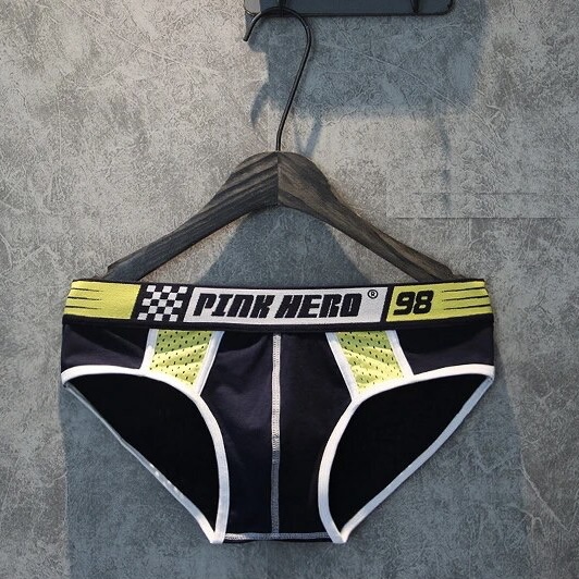 Чоловічі труси бріфи Pink Hero темно-сині фото 1