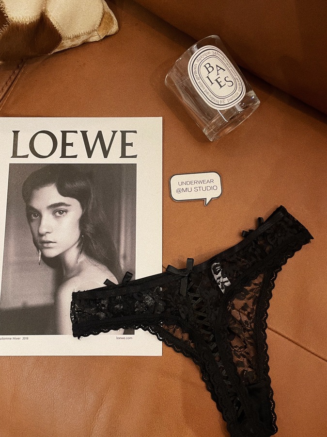 Стрінги Lacing black фото 1