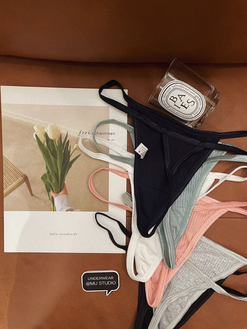 Стрінги Arona пудра фото 1