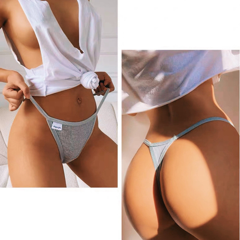 Стрінги Arona сірі фото 3