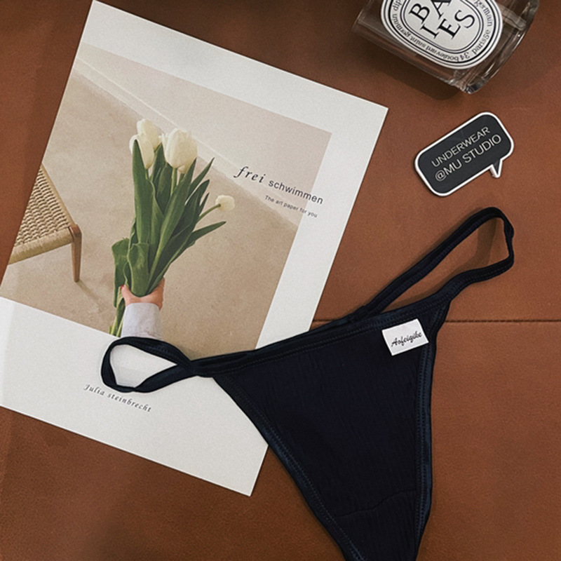 Стрінги Arona синій фото 1