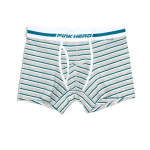 undefined Чоловічі труси боксери Pink Hero Stripe grey undefined