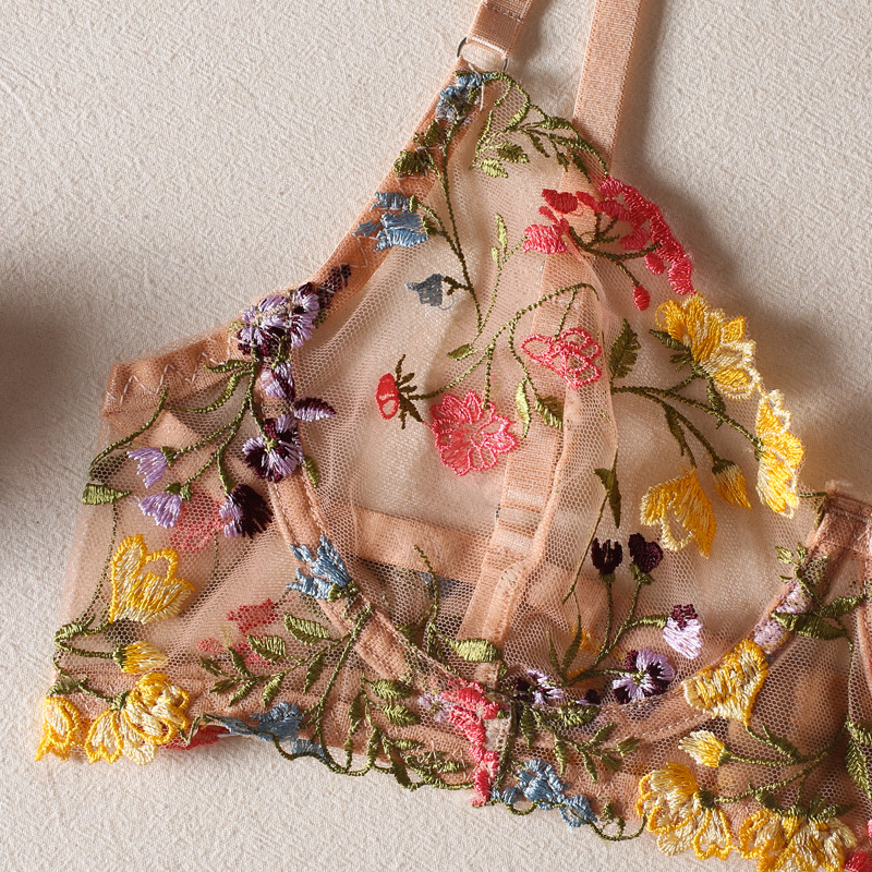 Жіночий комплект Flower nude фото 1