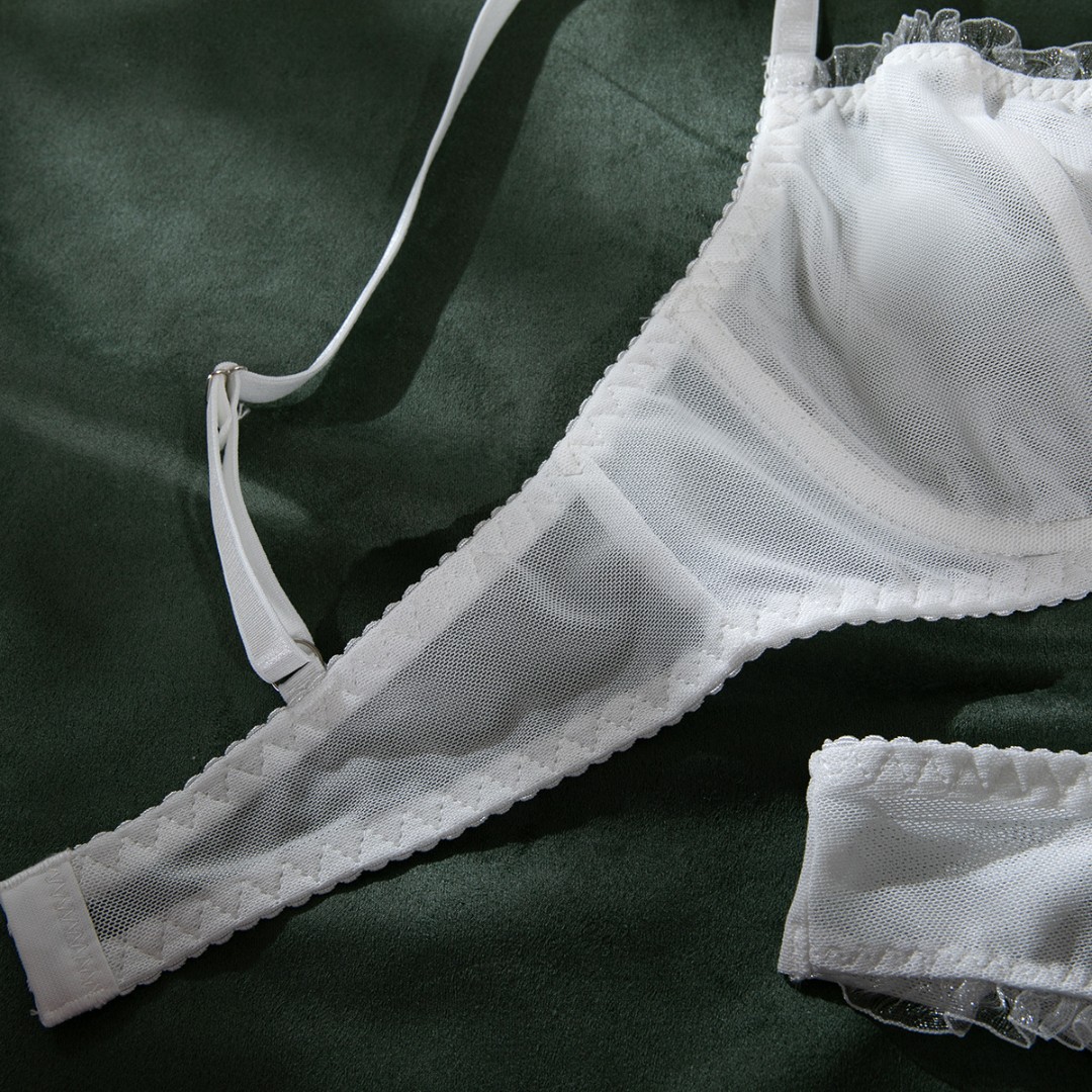 Жіночий комплект Needly White  фото 4