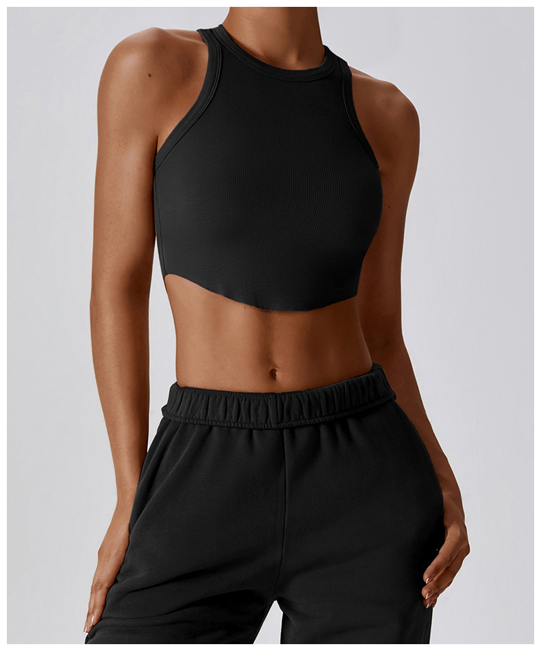 Спортивний топ Cut black фото 4