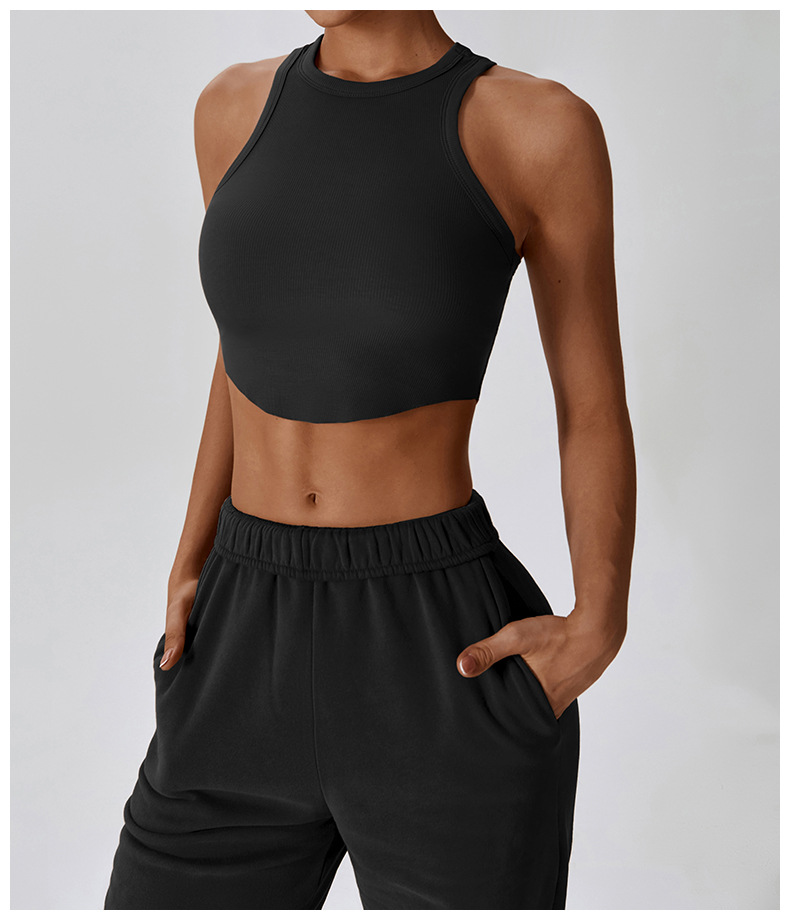 Спортивний топ Cut black фото 1