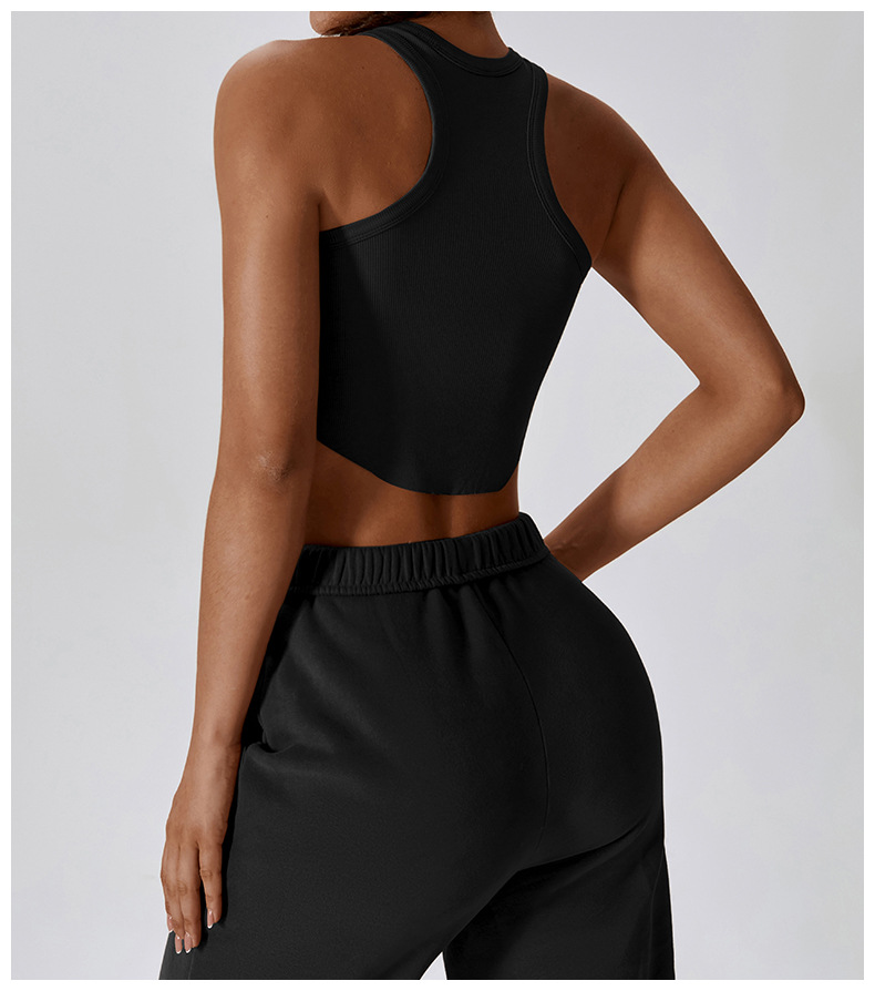 Спортивний топ Cut black фото 2