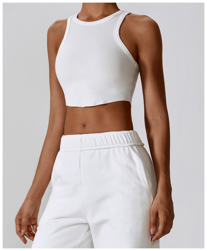 Спортивний топ Cut white фото 3